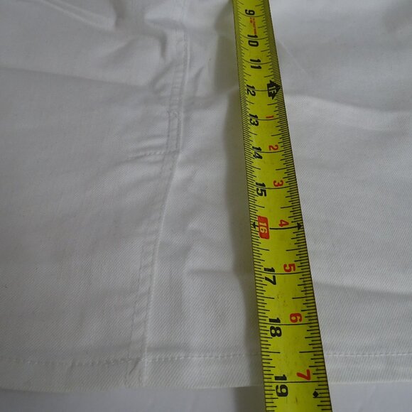 Old Navy White Denim Jean Pencil Skirt Women Size 6 Regular Casual - Picture 11 of 11